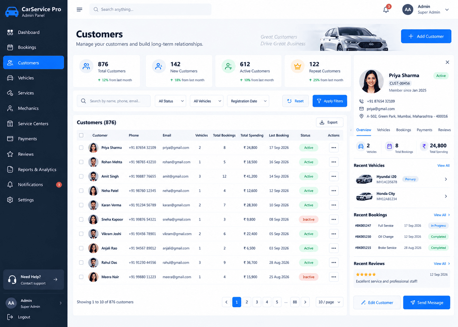 Spare Parts Catalog & Pricing Engine